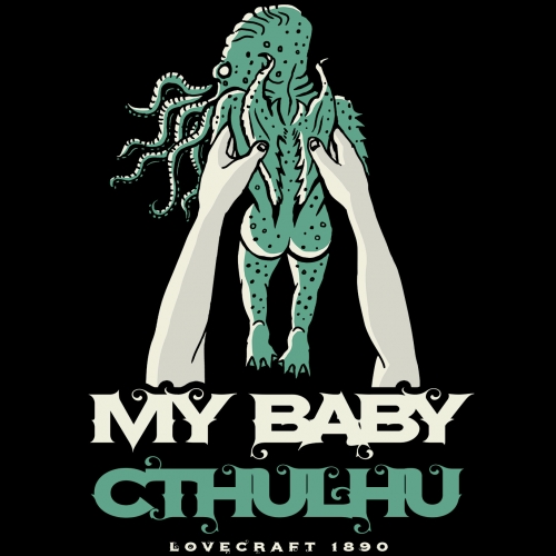 My Baby Cthulhu 1 - Black...