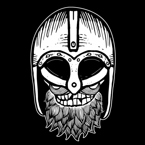 Vikings Go Beard - Black...