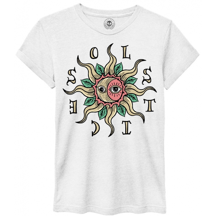 The Cult of The Sun. Solstice II - White-T-Shirt
