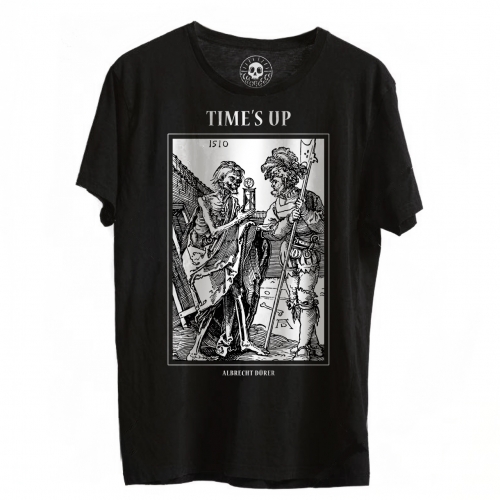 Time's Up - Black T-shirt