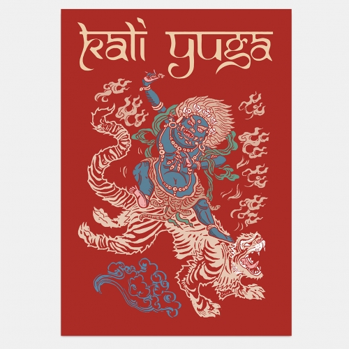 Red Poster Kali Yuga (50x70)