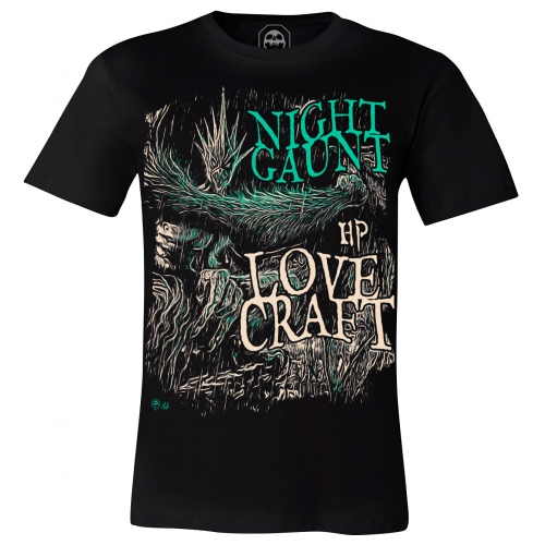 NightGaunts - Camiseta Negra