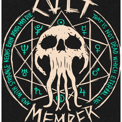 Cult Member 2 - Camiseta Negra